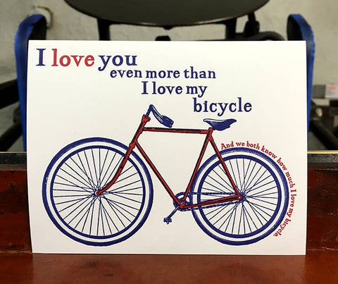 Bike Love Greeting Card - image 3