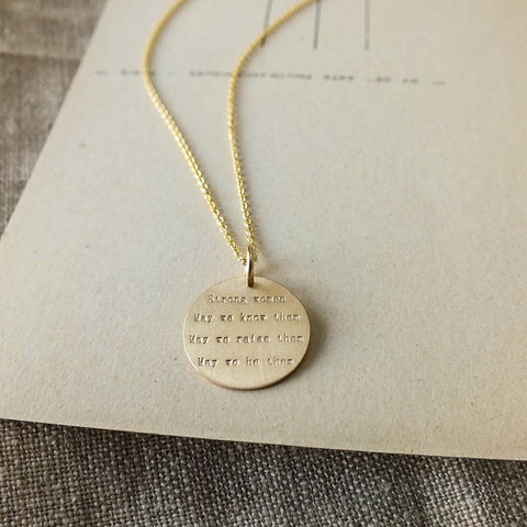 Strong Women Necklace - image 4