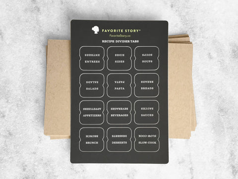 Kraft Recipe Dividers With Tabs - image 2