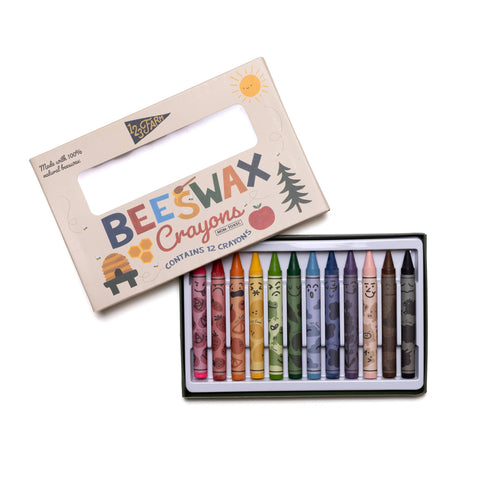 12 Beeswax Crayons - image 2