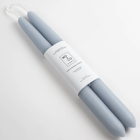 Bluebell Beeswax Dipped Candles 10" - image 2