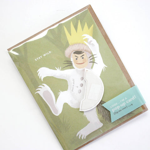 Pop-up Stay Wild Birthday Card - image 2