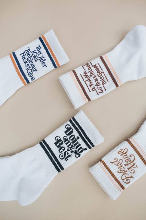 The Older I Get the Fewer Fucks I Give Socks - image 2