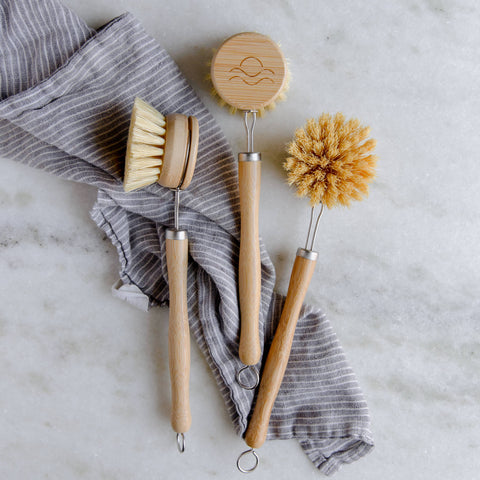 Sisal Dish Brush with Replaceable Head - image 5