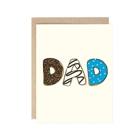 Dad Donuts Father's Day Card