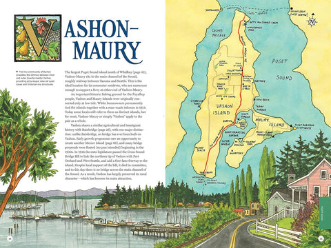 On Island Time: Illustrated Adventures Around Washington