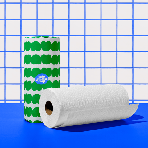 100% Recycled Paper Towel Roll