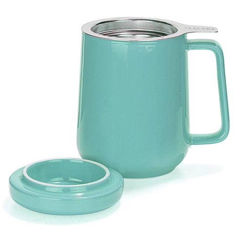 Peak Porcelain Ceramic Mug With Metal Infuser 19oz - image 4
