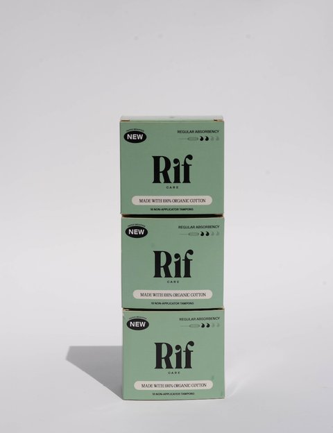 Regular Absorbency Organic Non Applicator Tampons (18 ct)