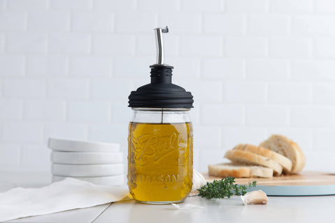 Mason Jar Pour Spout Lid, by reCAP