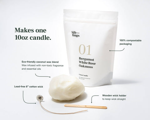 Scent No 06 - Clean Candle Refill - image 5