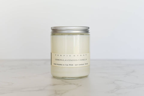 Lemon Lavender Vanilla Candle - image 4