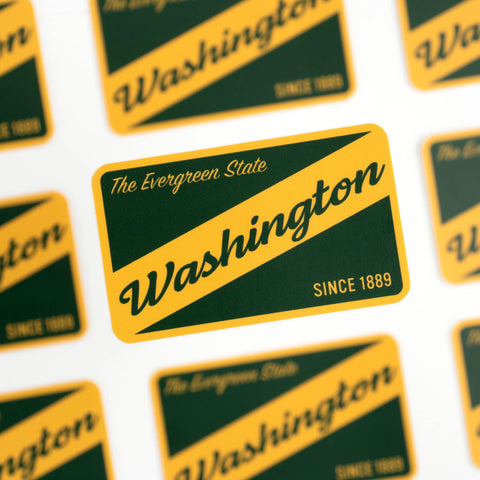 Washington Badge Sticker - image 2