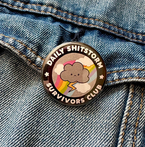 Daily Shitstorm Survivors Club Button
