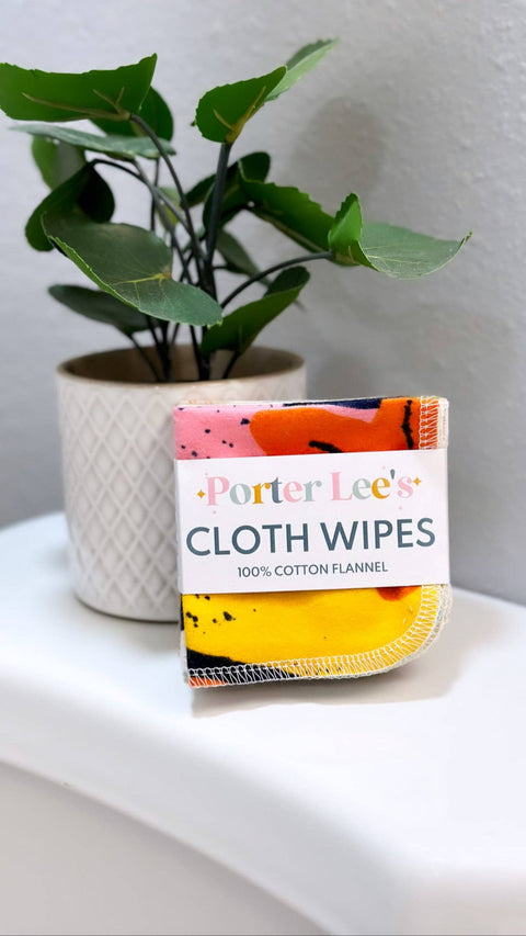 Reusable Cloth Wipes (12 pack)