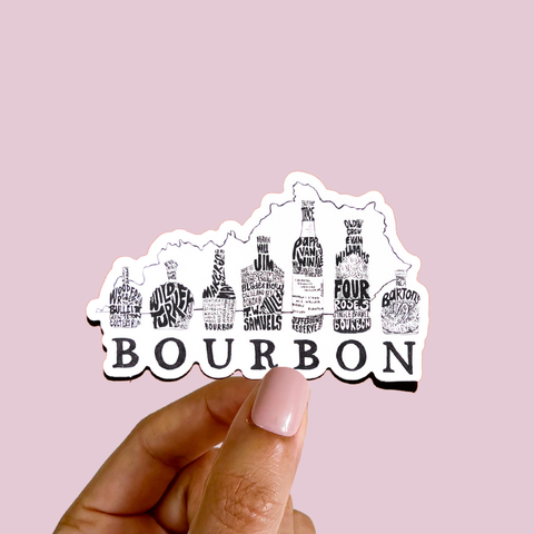Bourbon Vinyl Sticker - image 2