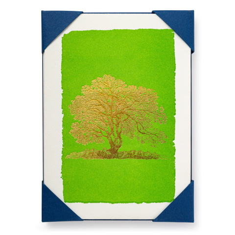 Gold Tree | Notelet Card (5-Pack)