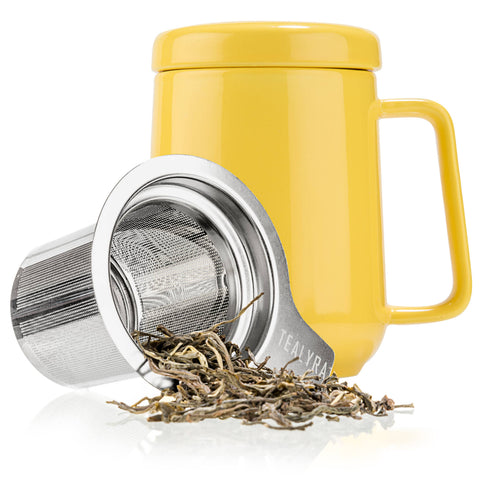 Peak Porcelain Ceramic Mug With Metal Infuser 19oz - image 13