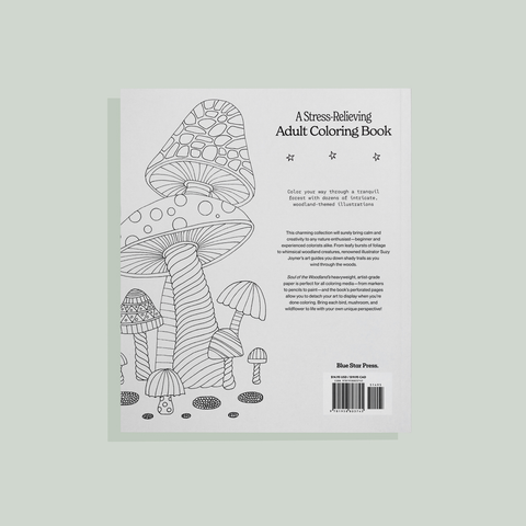 Soul of the Woodland: An Adult Coloring Book with Mushrooms - image 5