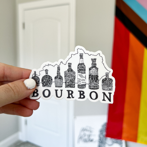 Bourbon Vinyl Sticker - image 3