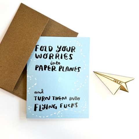Paper Planes Magnet w/ Card