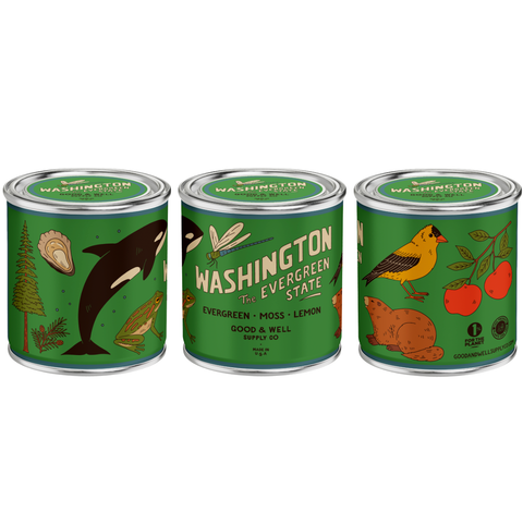 Washington State Soy Candle