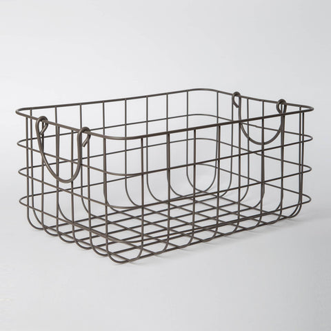 Rectangle Iron Basket - image 6