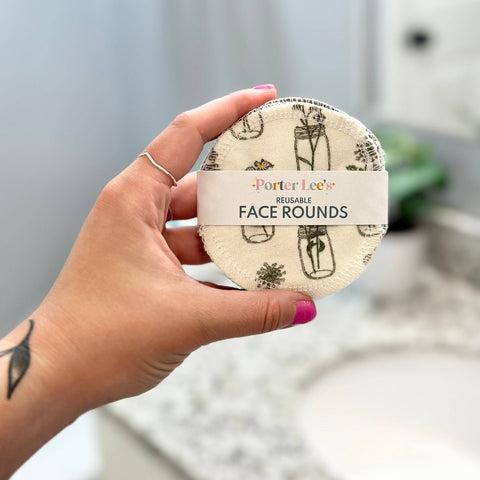 Reusable Face Rounds