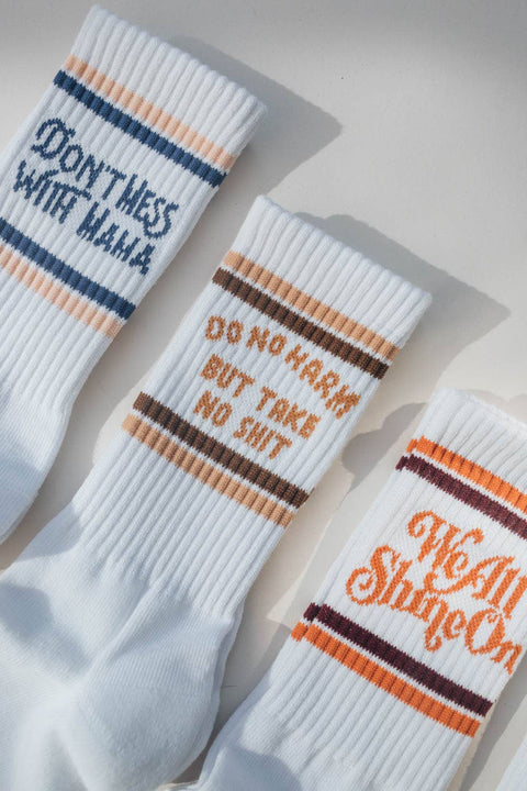 Do No Harm, Take No Shit Socks - image 3