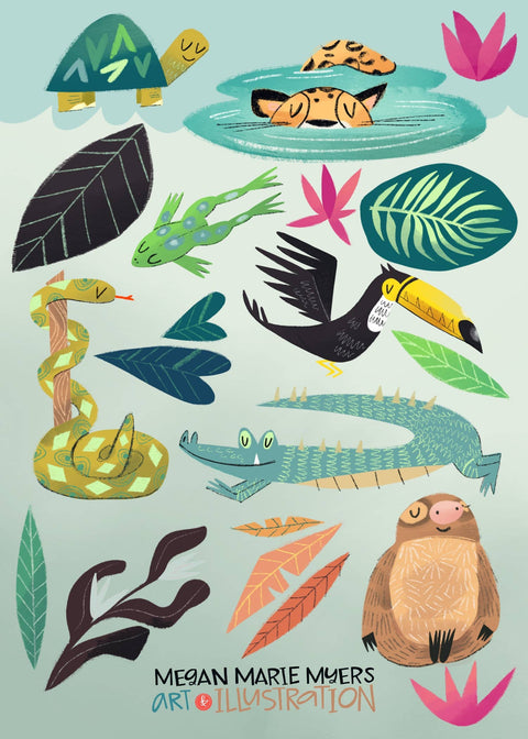 Sticker Sheet Variety 5-Pack