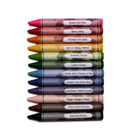 12 Beeswax Crayons - image 3