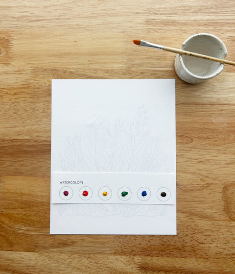All-In-One Watercolor Paint Set - Desert Bloom - image 7