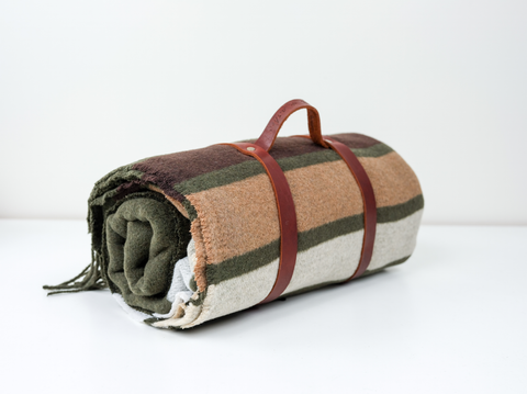 Leather Blanket Roll - image 8