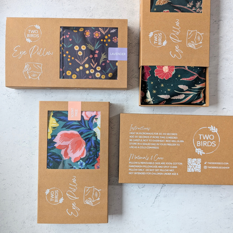 Weighted Aromatherapy Eye Pillow - Owl Fairytale