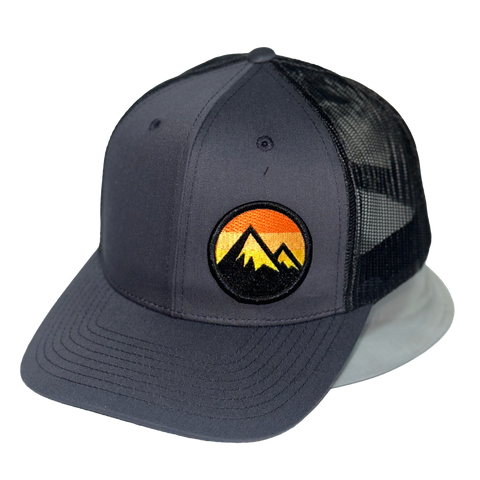 Circle Sunset Patch Hat on Trailhead Trucker