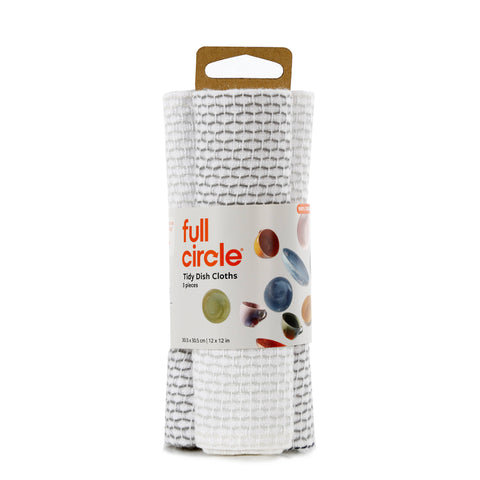 Tidy Cotton Dish Cloth (3 pk)