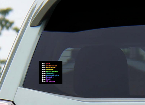 Pro USA Rainbow Sticker