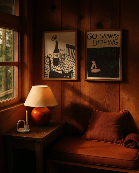 Go Skinny Dipping Print - image 3