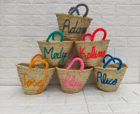 French straw shopping basket - image 4