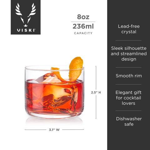 Raye(TM) Crystal Lowball Negroni Glasses - Set of 2 - image 4