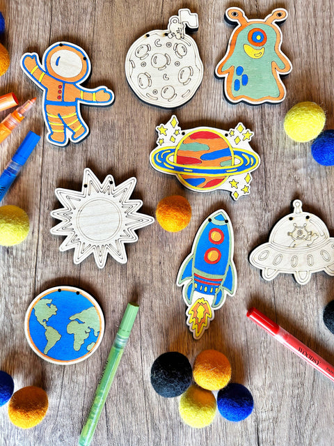 DIY Craft Kit - Outer Space Garland - image 2