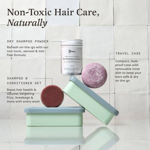 Shampoo + Conditioner Bar Travel Case