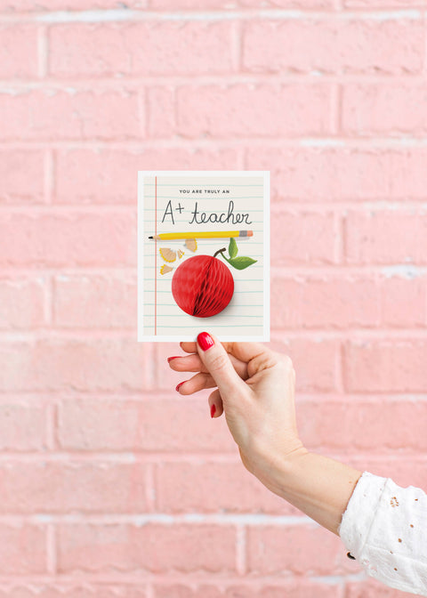 Pop-up Card - A+ Teacher - image 4