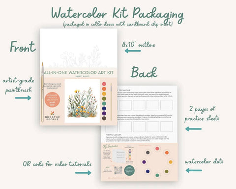 Mushroom All-In-One Watercolor Kit - image 6