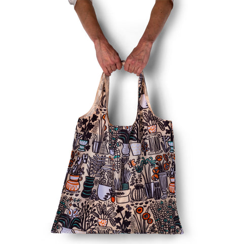 Garden Art Reusable Tote Bag