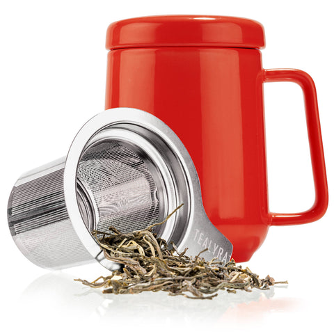Peak Porcelain Ceramic Mug With Metal Infuser 19oz - image 12