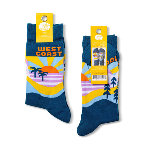 West Coast Best Coast Crew Socks