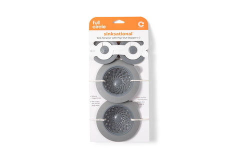 Catch and Close Sink Strainer