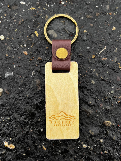 PNW Sasquatch Keychain - image 3