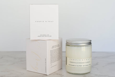 Lemon Lavender Vanilla Candle - image 5